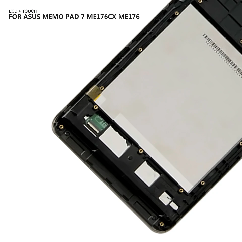 lcd screen display + touch panel digitizer assembly with frame for Asus Memo pad7 ME176 ME176C ME176CX k013 | Компьютеры и офис