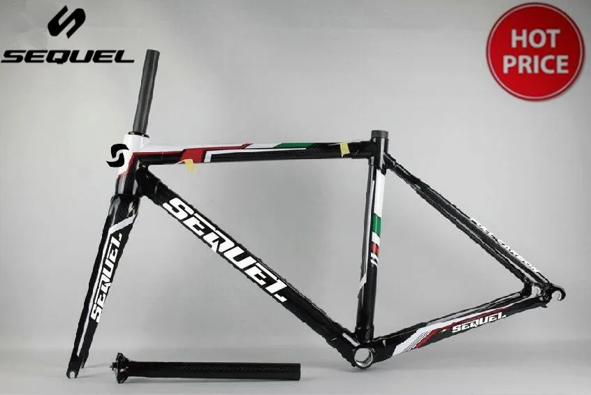 Карбоновая рама дорожный велосипед 2016 необработанные рамы гоночный китайская