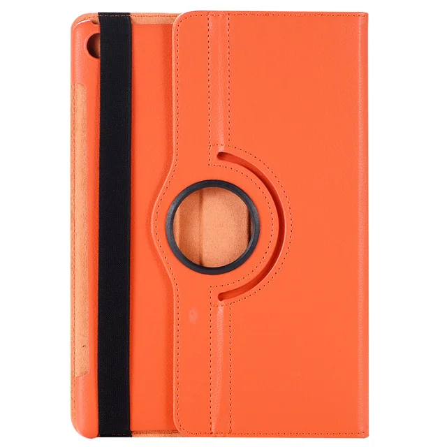 Orange Вращающийся на 360 градусов чехол для huawei MediaPad M5 10,8 Складная подставка из искусственной кожи чехол откидная крышка для huawei M5 Pro 10,8 дюймов планшет Fundas - Цвет: Orange