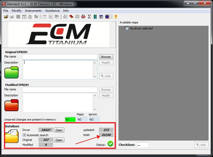 Для драйверов KTAG и KESS V2 ECM TITANIUM 1,61 26106