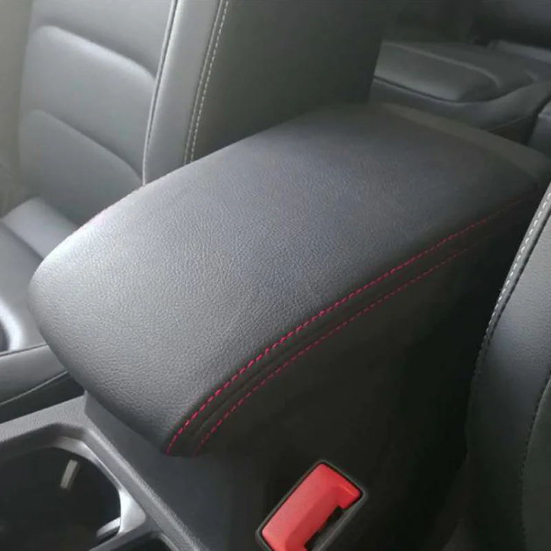 Подлокотник центральной консоли для Volkswagen VW Tiguan Mk2 2016 2017 2018 подлокотник с красной