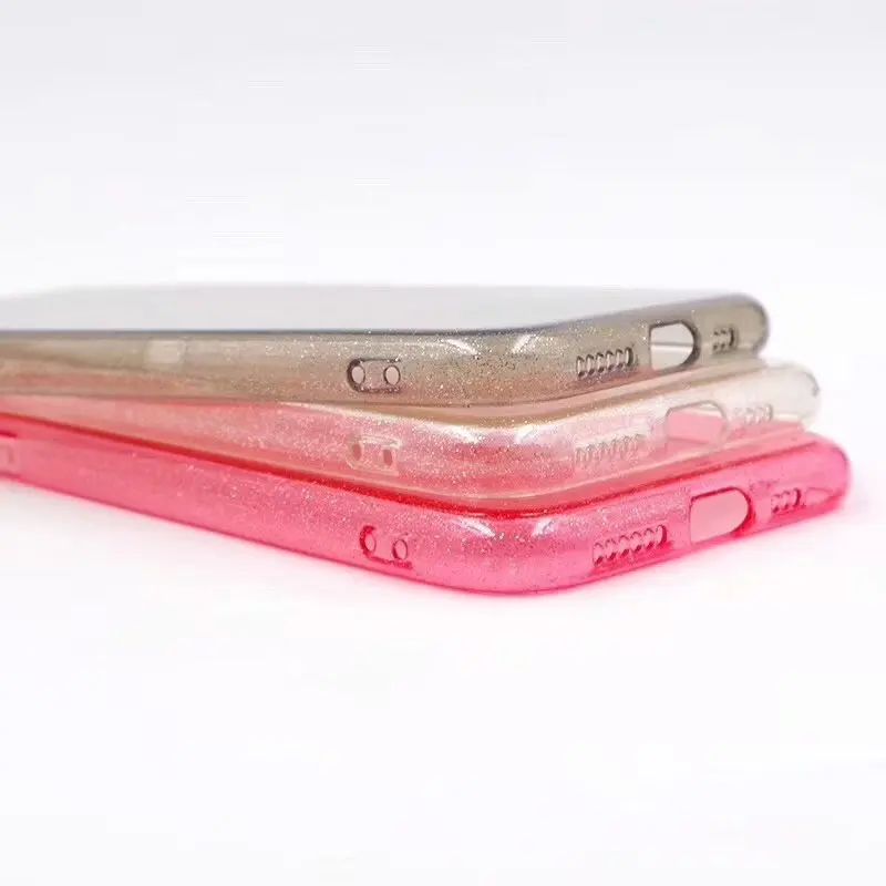 XINGGlitter tpu 3 цвета для iphone 7 мягкий чехол прозрачный X XS 6 6S 8 7Plus XR MAX | Мобильные