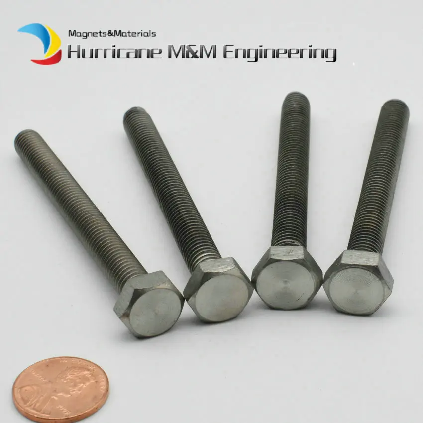 Титановый шестигранный болт M8 M10 M12 M16 M18 M20 10-120 мм Класс 2 шестиугольник DIN933