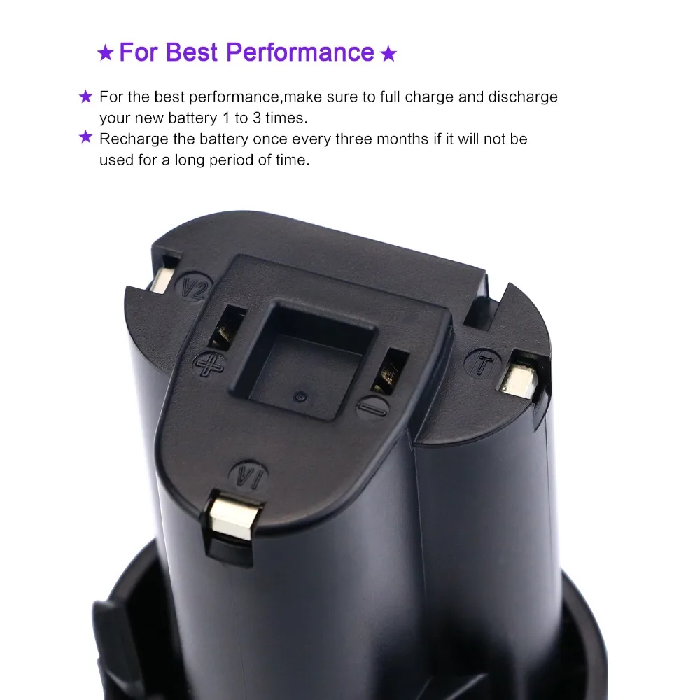 Литий-ионный аккумулятор NASTIMA 10 8 В 1500 мАч для Makita BL1013 BL1014 TD090D TD090DW LCT203W 194550-6