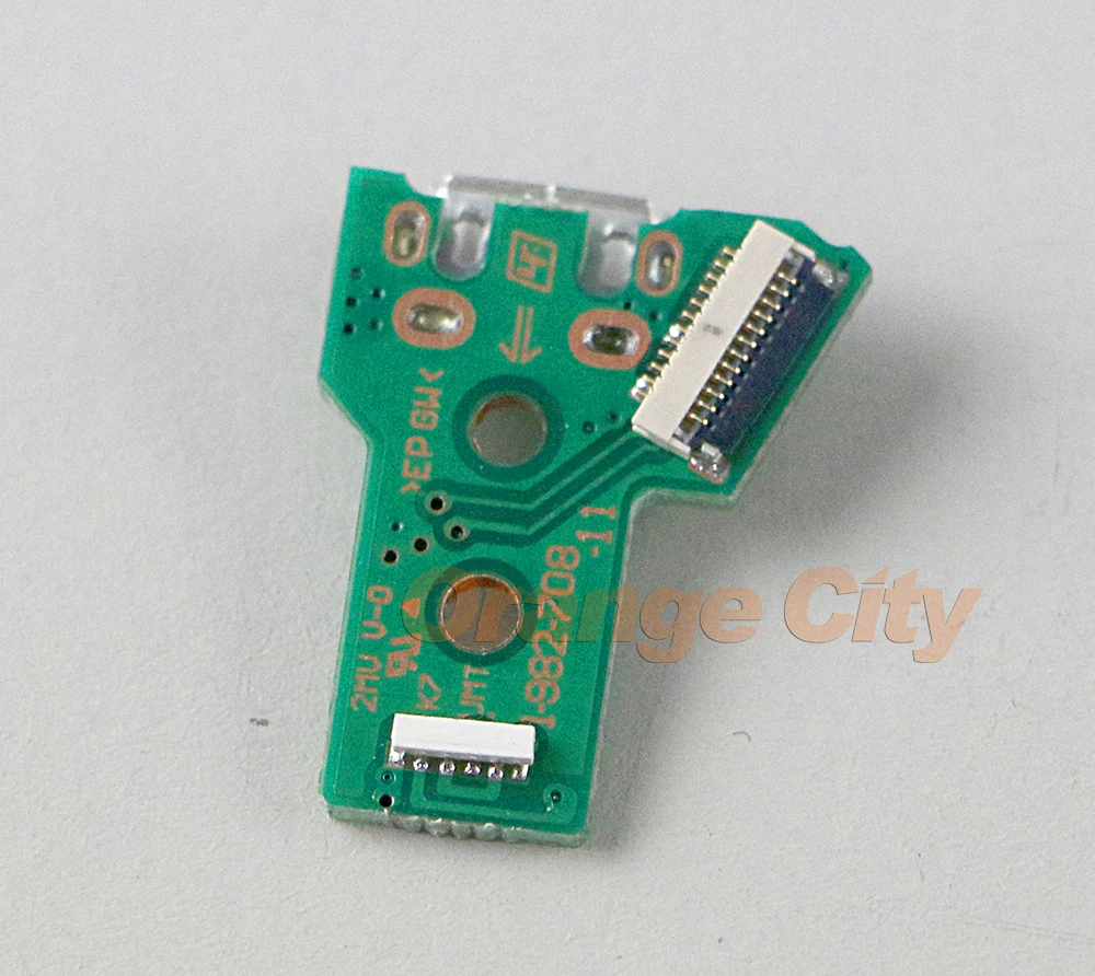 20 компл./лот зарядка через USB Порты и разъёмы гнездо платы JDS 055 12 контактный кабель