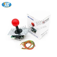 official sanwa joystick jlf tp 8yt sk fighting rocker with lb 35 topball and 5pin wire zero delay arcade joystick