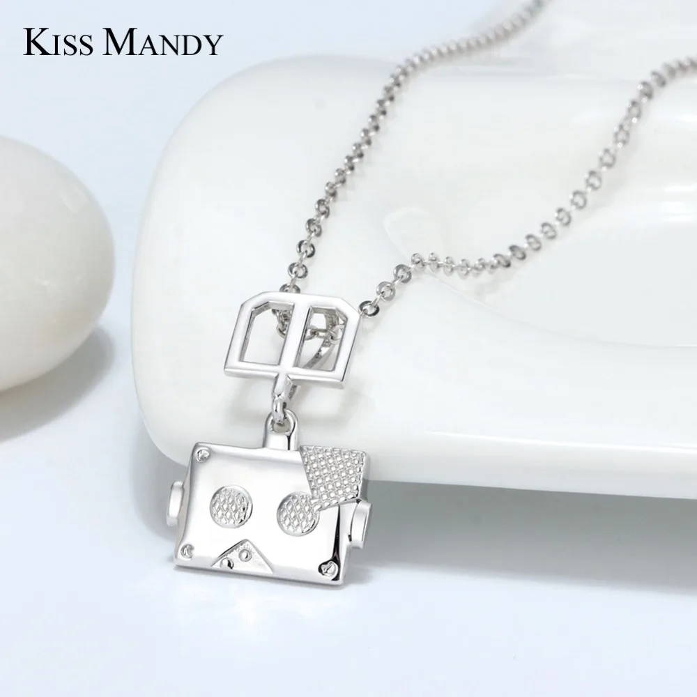 Мини ожерелье с геометрическим рисунком Билли Элио робот KISS MANDY для женщин