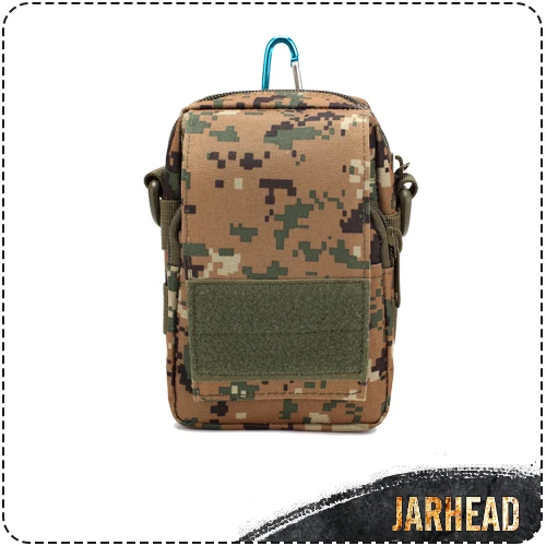 JungleDigital Открытый Водонепроницаемый Поясная Сумка Molle Военная поясная сумка 600D нейлон походная скалолазание ходьба маленькая спортивная сумка - Цвет: JungleDigital