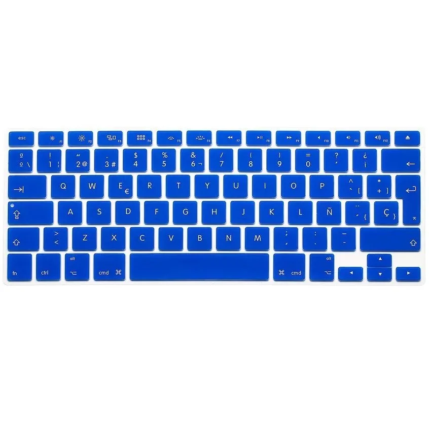 Евро ЕС ESP испанская клавиатура чехол для Macbook Air Pro Retina 13 15 силиконовая протектор