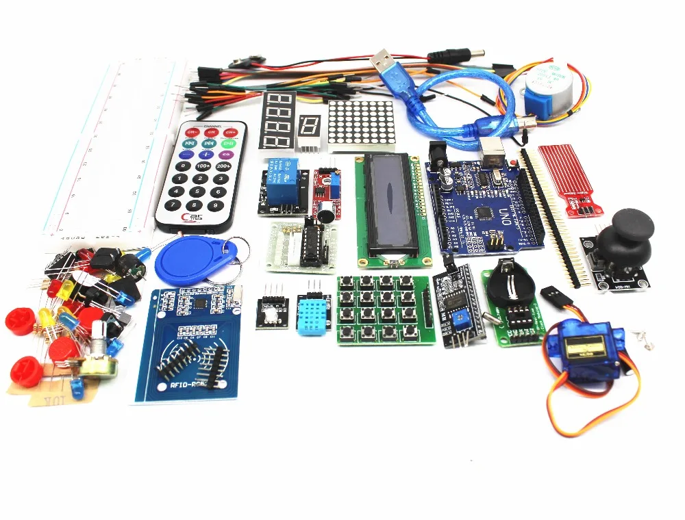 Обновленная продвинутая версия стартового комплекта комплект для обучения RFID LCD