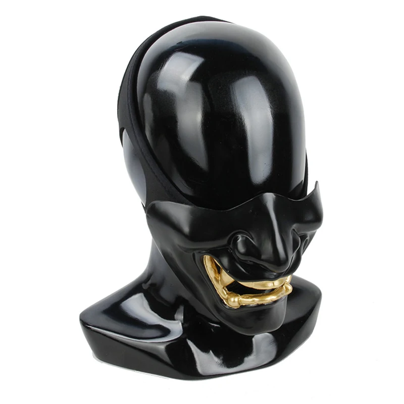 Тактический страйкбол AR 15 аксессуары самурайская маска полулицевая экшн