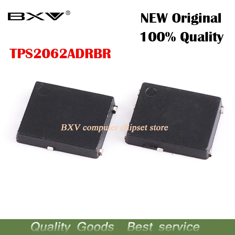 5 шт./лот TPS2062ADRBR TPS2062AD TPS2062A TPS2062 2062 QFN 8 двухканальные переключатели с ограничением