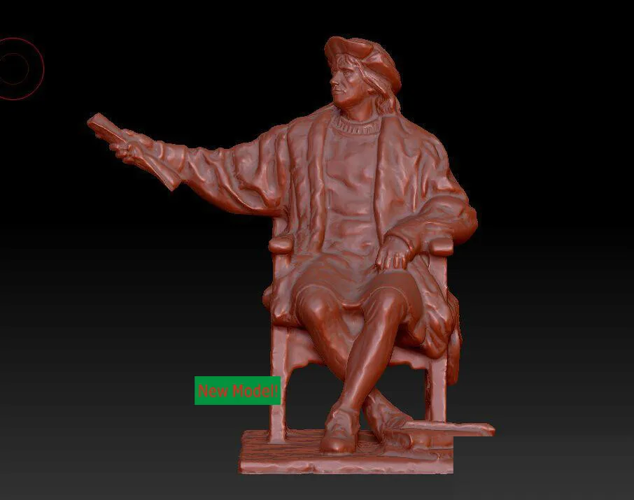 

3d-модель для станка с ЧПУ 3D cnc в формате STL, цвет: колонна