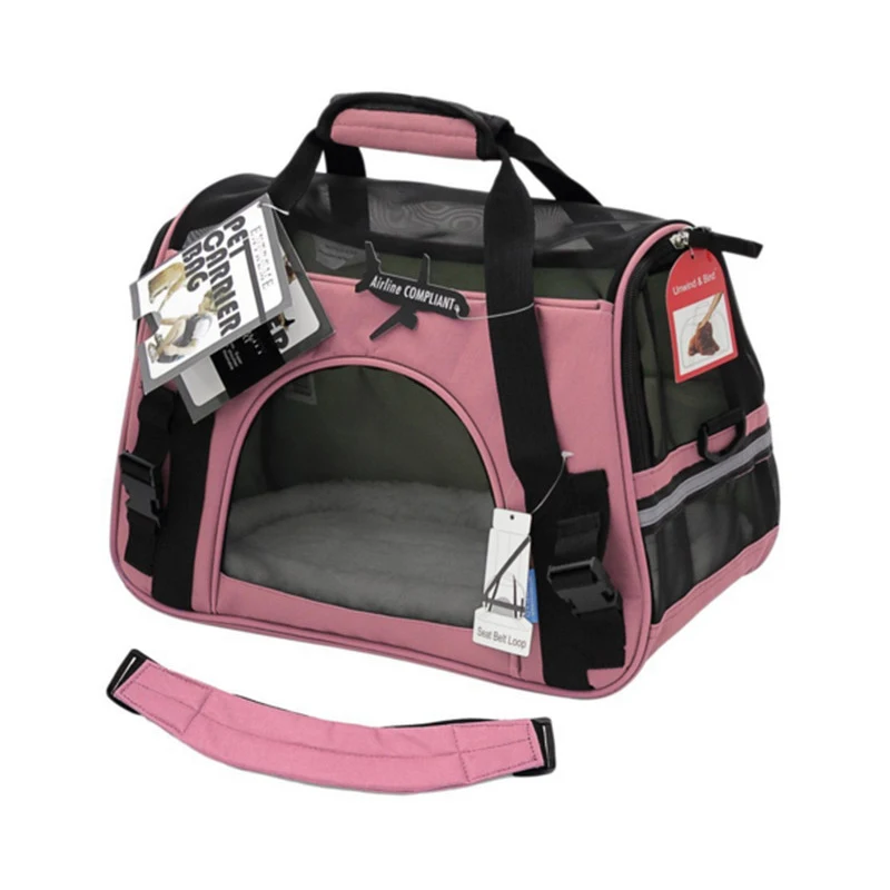 Авиакомпания утверждена перевозчики для домашних животных с флисовой кроватью