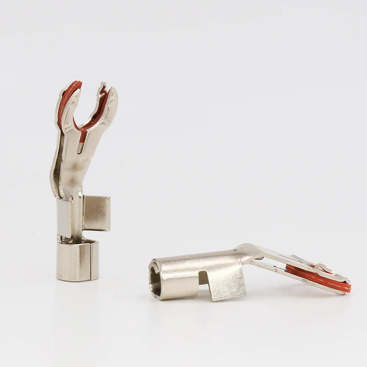 Аудиокабель hi end штекер Y spade для аудио 8TC и 12TC|speaker cable plug|y plugplug |