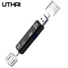 Type C и MicroUSB и USB 3 в 1 OTG кард-ридер высокоскоростной Универсальный OTG TFUSB для Android компьютера удлинители