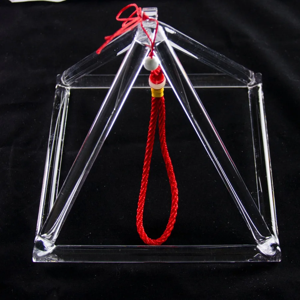 5-дюймовая кристальная Поющая пирамида для балансировки