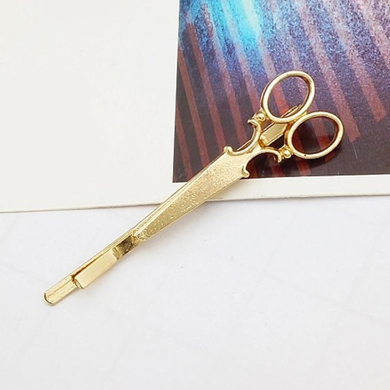 2 шт. заколки для волос в форме ножниц рождественской вечеринки аксессуары |