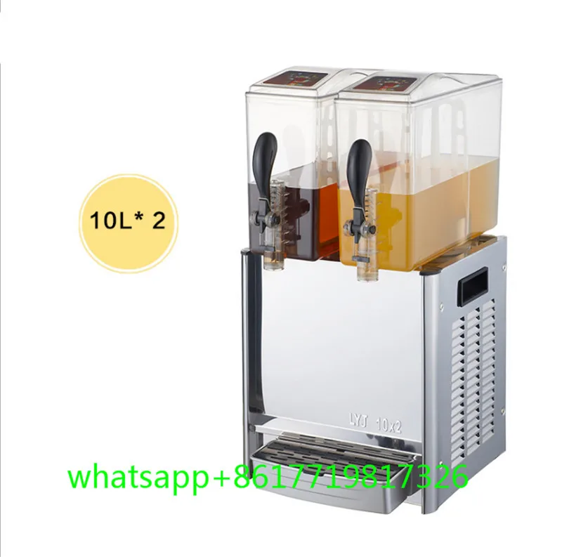 

10L*2 cold drink dispenser 7-1 Degree commercial Mixing type cold drink machine