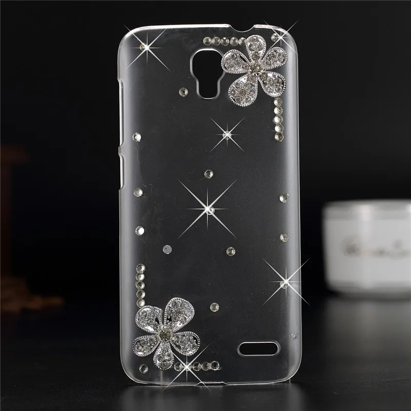 Роскошный 3d чехол для Alcatel One Touch Pop 2/M5 блестящий стразы 2/M5/ OT5042/5042X | Мобильные