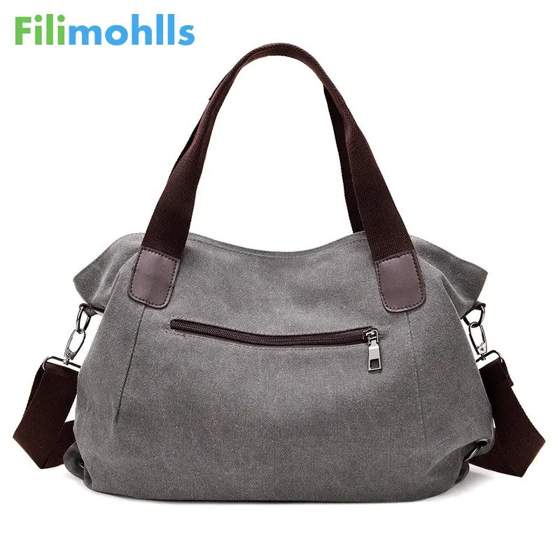 Женская холщовая Сумочка повседневные холщовые винтажные мессенджеры через