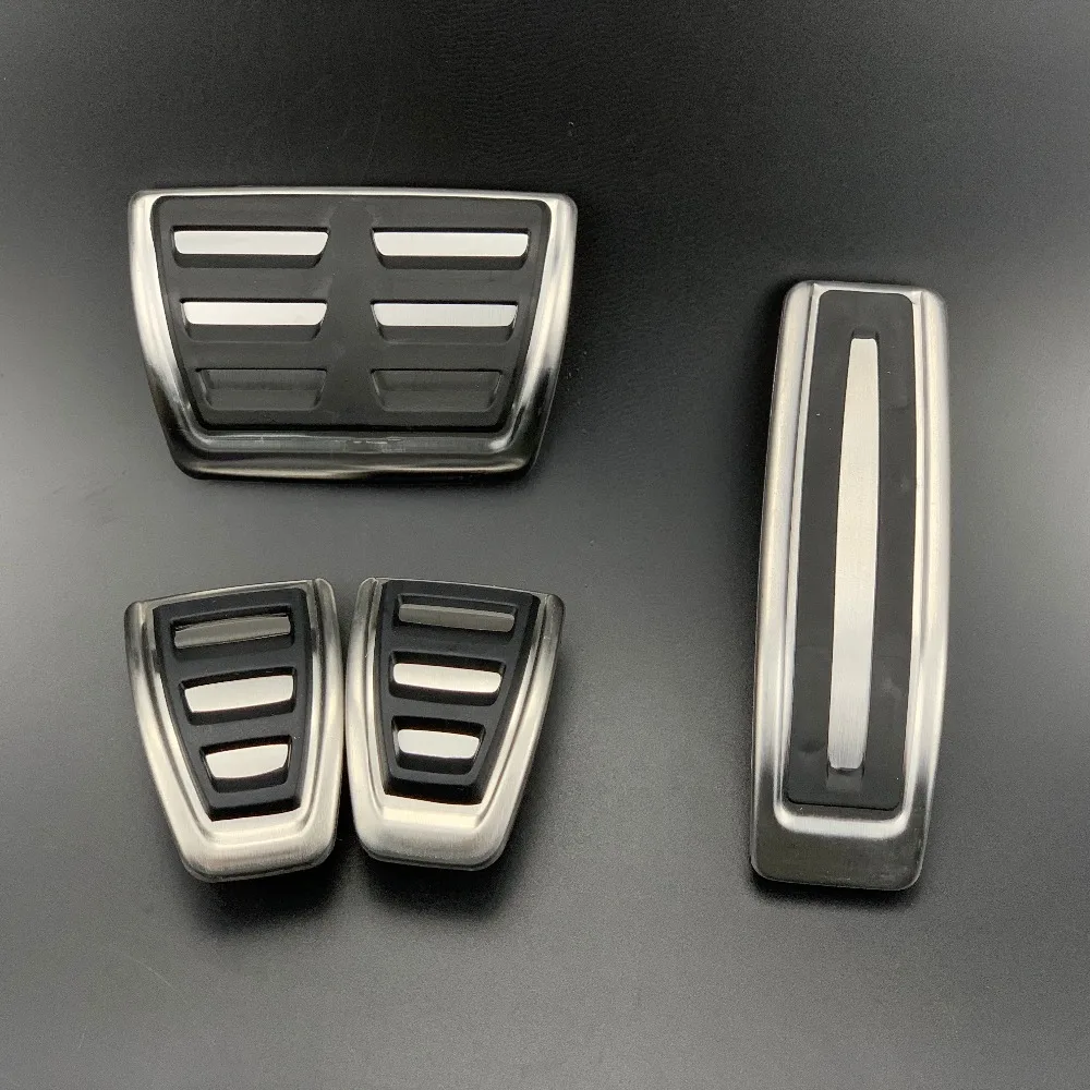 Педали топливного тормоза газа из нержавеющей стали для Audi Q7 Porsche Cayenne Volkswagen Touareg