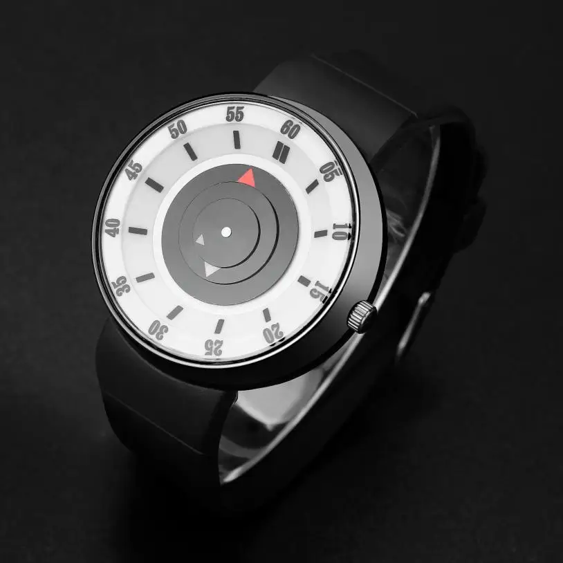 Улучшенная новая мода мужские Роскошные Модные Аналоговые Кварцевые Спортивные