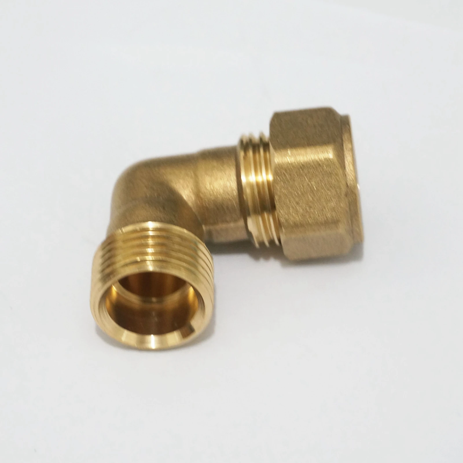 Латунный Соединитель с наружным диаметром 15 мм 1/2 дюйма|compression fitting|thread elbowelbow brass |