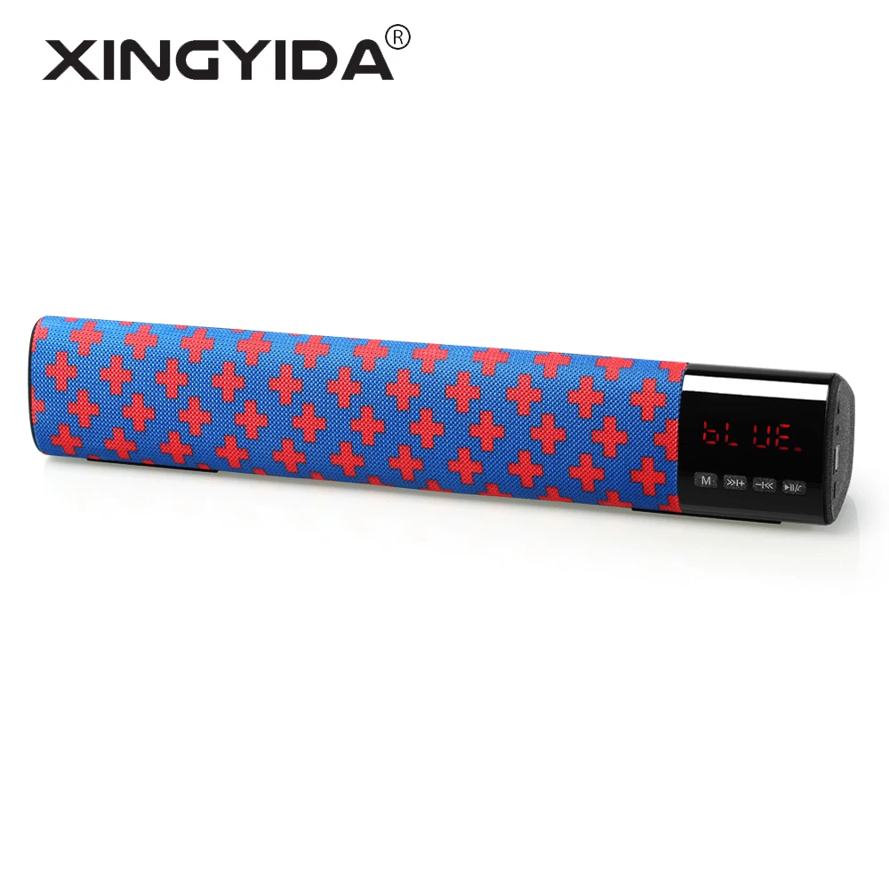 XINGYIDA мощная беспроводная звуковая панель ЖК дисплей Bluetooth динамик Встроенный