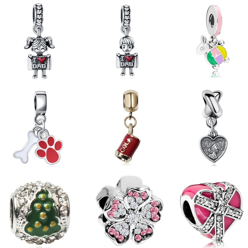 Горячая Распродажа кошка девочка мальчик кукла кристалл сердце цветок бусины