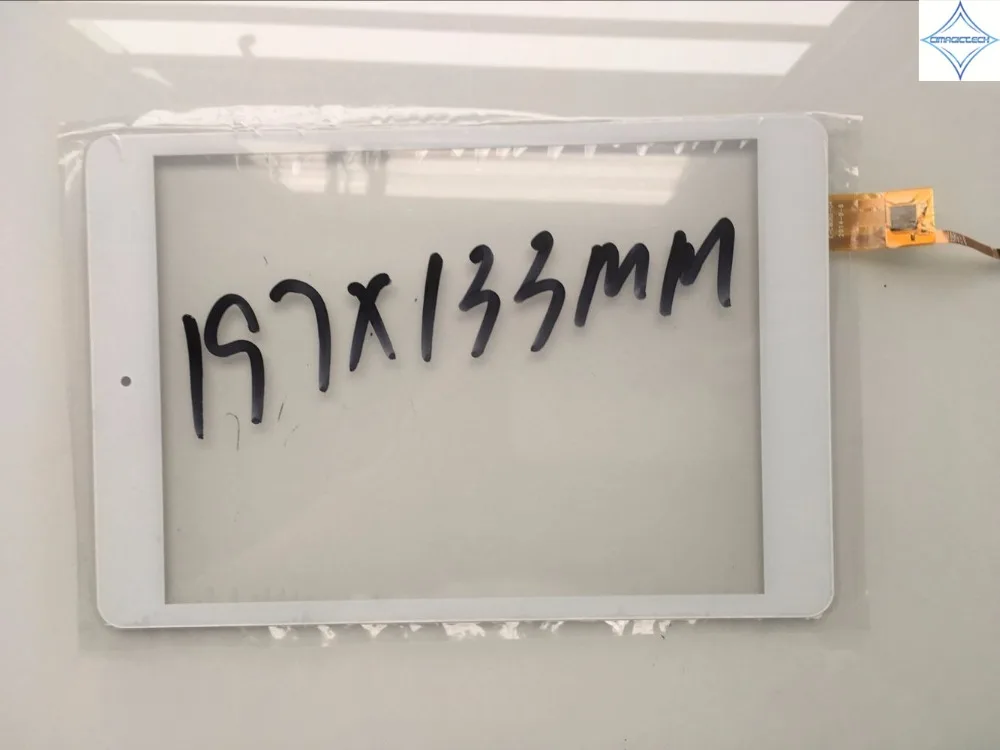 Новинка сенсорный экран 7 85 дюйма дигитайзер стеклянная панель зеркальная