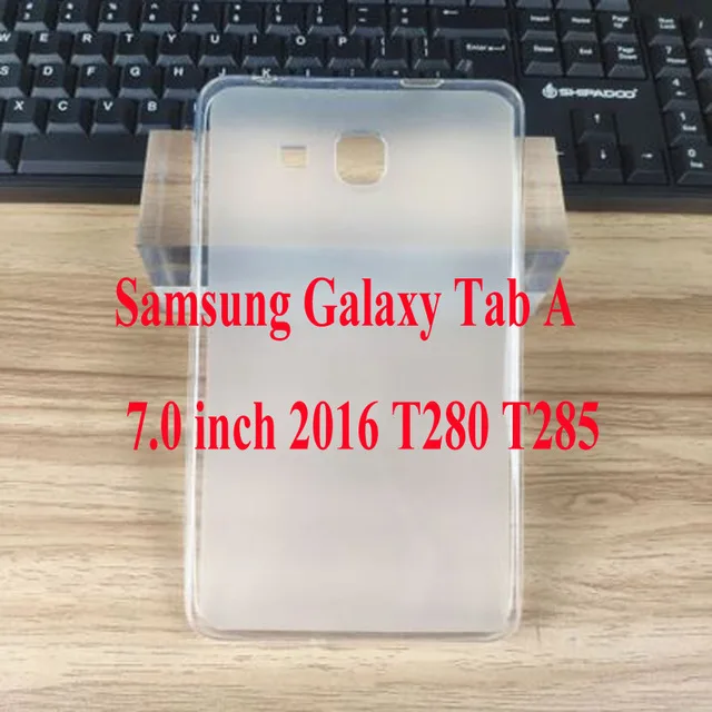 3D окрашенный из искусственной кожи чехол для samsung Galaxy Tab A 7,0 T280 T285 SM-T285 умный чехол для Tab A 7,0 чехол для планшета+ пленка+ ручка - Цвет: TPU