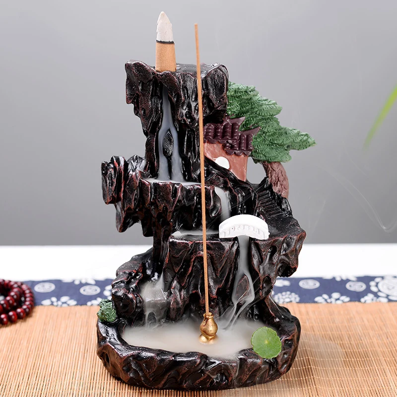 Винтажная горелка для благовоний Водопад ароматическая кадильница из