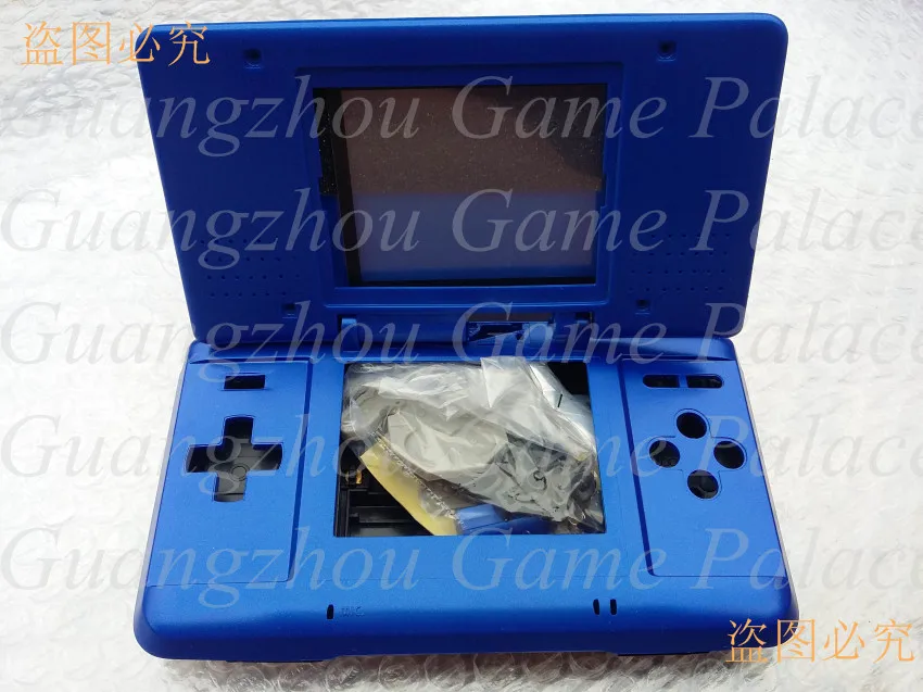 Бесплатная доставка голубой цвет для NDS чехол Nintendo DS консоли полный набор с