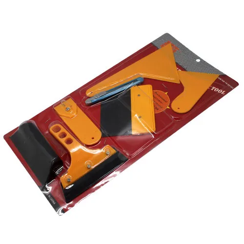 Прибытие 7 шт./лот Автомобильная наклейка защитная пленка набор инструментов