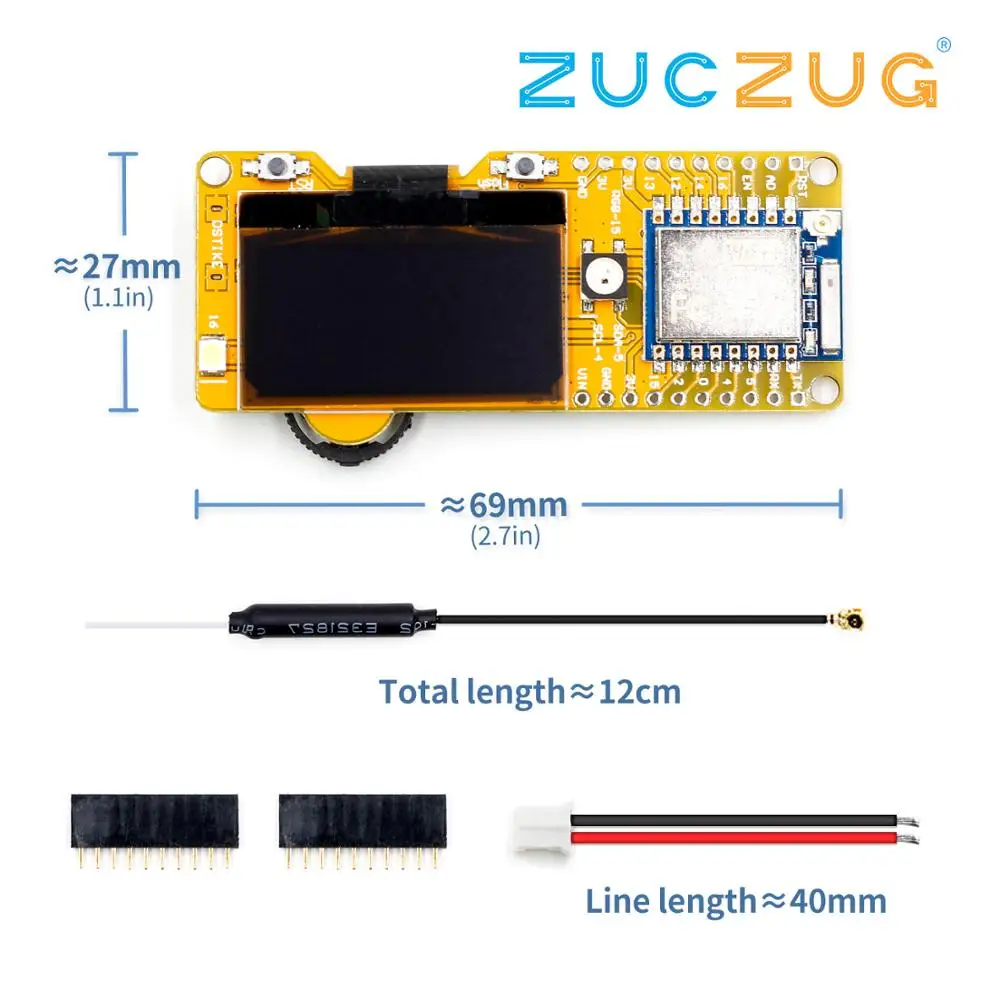 DSTIKE WiFi Deauther MiNi ESP8266 OLED|Интегральные схемы| |