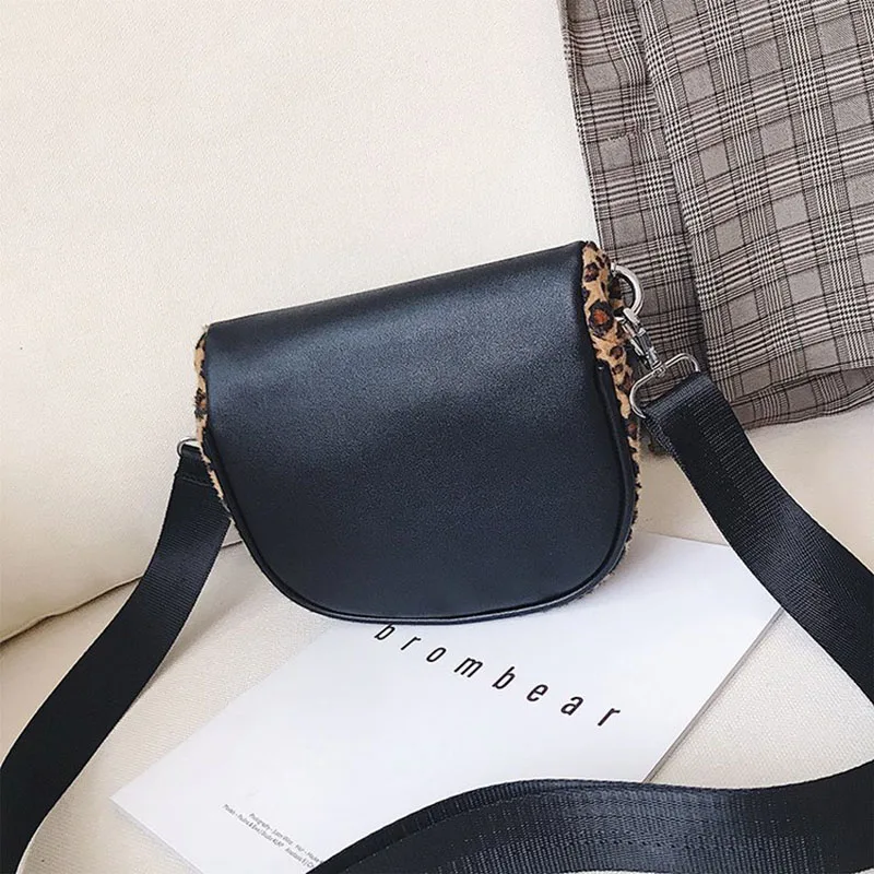 Леопардовый ведро Crossbody сумки для женщина кожаная сумка Для женщин Курьерские