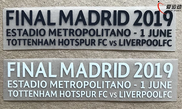 UCL Окончательный Мадрид 2019 матч деталь патч футбольная нашивка | Дом и сад