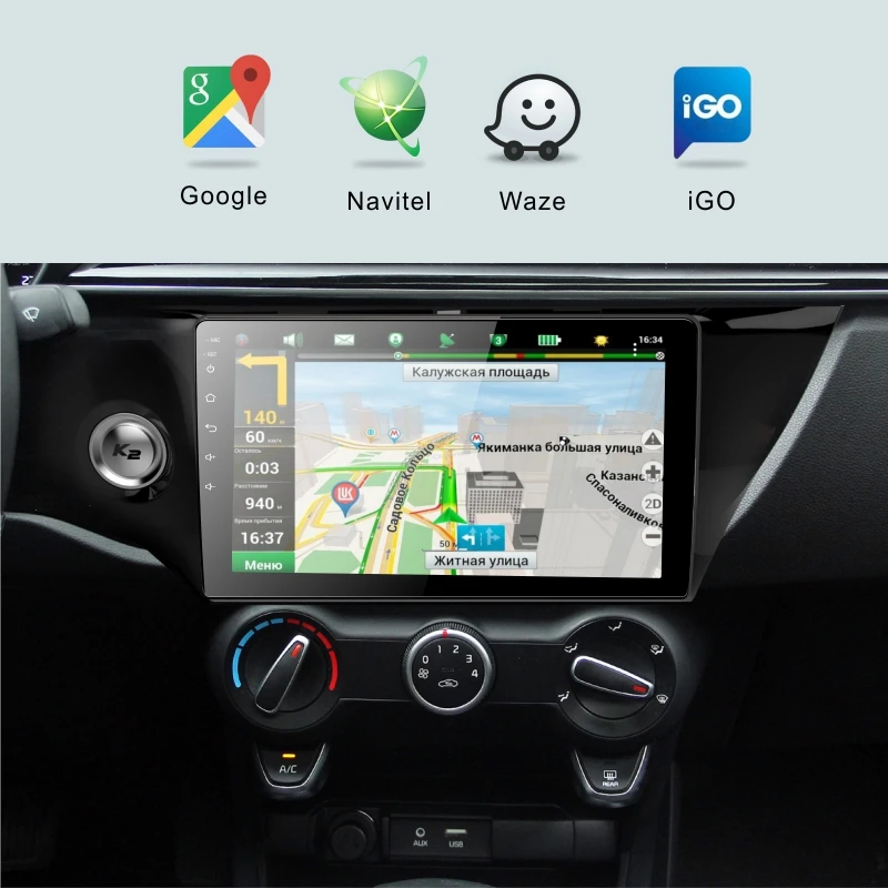 Dinpei Android 9 0 автомобильный Радио мультимедийный плеер для KIA RIO 4 K2 аксессуары седан