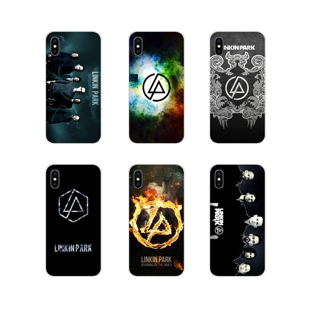 Мягкий чехол с логотипом rock Linkin Park для Xiaomi Redmi Note 6A MI8 Pro S2 A2 Lite Se MIx Max 2 3 Oneplus 6T |