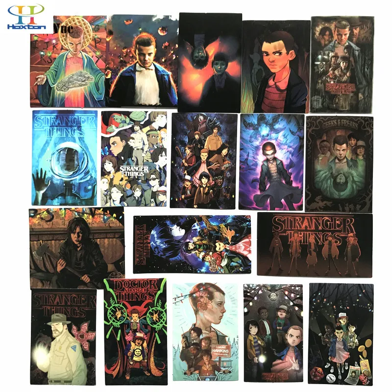 18pcs NEW Stranger Things Cartoon Graffiti Stickers For IPAD phone Laptop Sticker Fridge Skateboard PVC | Автомобили и мотоциклы
