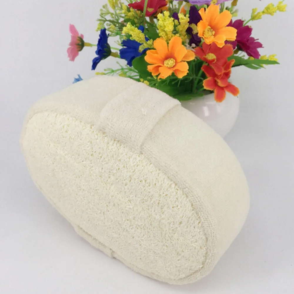 Натуральные отшелушивающие щетки для ванной luffa loofah губка душа скребок чистки