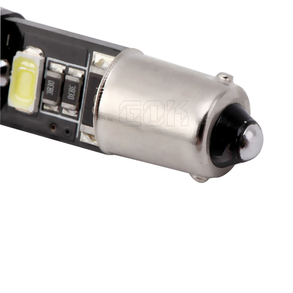 Фонари светодиодные без ошибок 50 шт. BA9S H6W 5smd led 5730 5630 t4w | Автомобили и мотоциклы