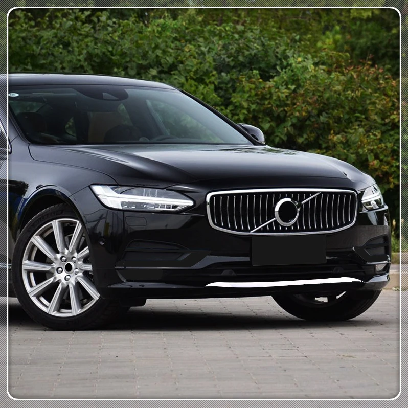 Декоративные ленты для переднего бампера автомобиля Volvo S90 2017-2019 1 шт.