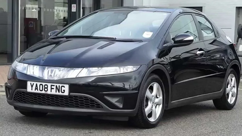 Запас Подходит для Honda FN2 углеродного волокна задний спойлер