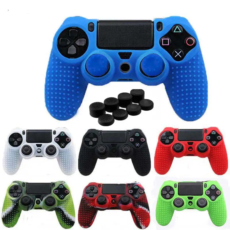 Мягкий силиконовый резиновый чехол для PlayStation Dualshock 4 PS4 DS4 Pro тонкий контроллер