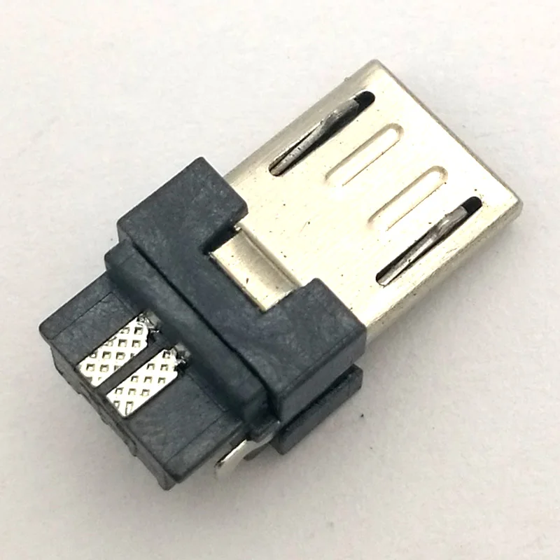 Микро USB 5Pin штекер разъем для сварки данных OTG линейный интерфейс DIY кабель