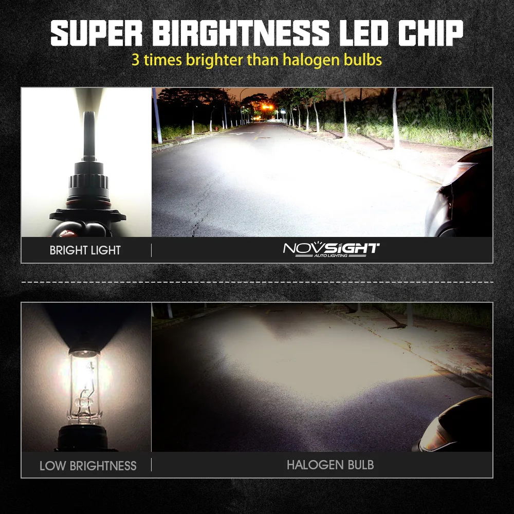 2 шт. H11 Led HB3 9005 Противотуманные фары лампы 1156 3157 H4 1500LM 6500 K белый автомобиль вождения ходовая лампа автоматические светодиоды 12 в 24 В