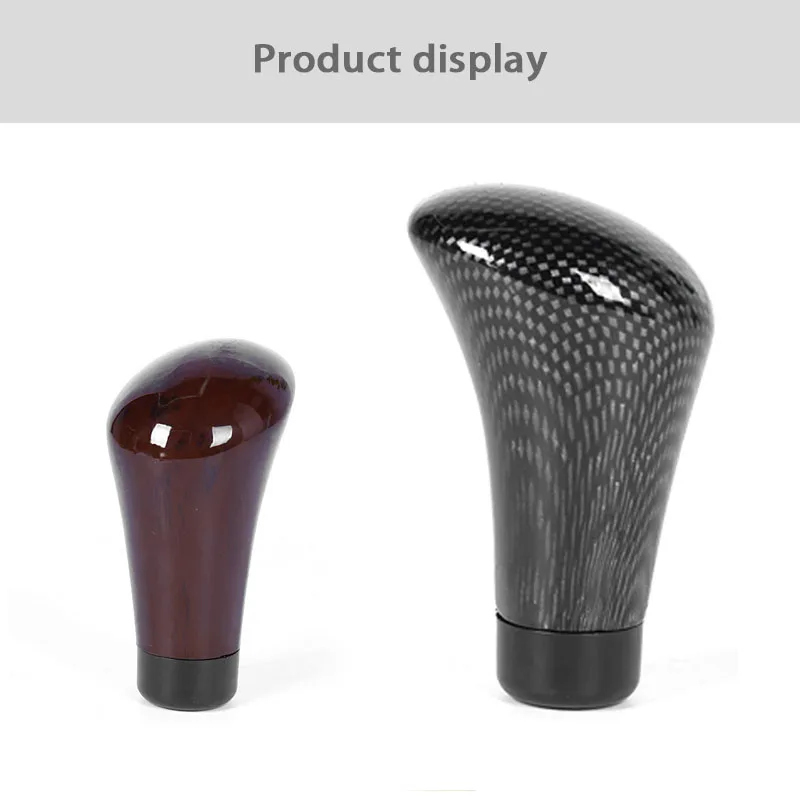 LENTAI Новинка 1 шт. углеродного волокна автомобиля Шестерни Ручка рычага