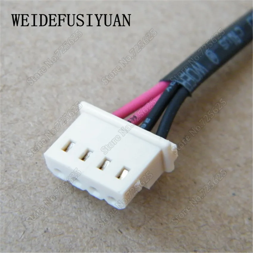 Новый зарядный разъем постоянного тока для Sony Vaio Flip 14 15 SVF14 SVF15 SVF152C29M SVF14N100C DC in Cable